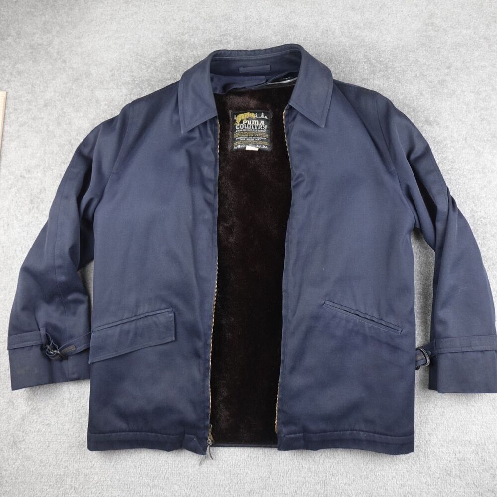Vintage Harbor Master Jacket Men's 38 REG Puma Country Neiman Marcus Water Proof